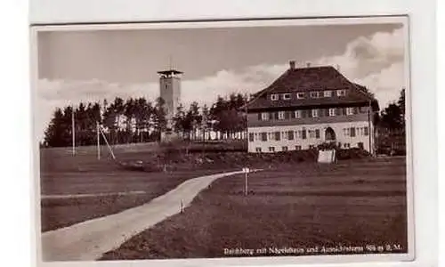 25733 Ak Raichberg mit Nägelehaus & Aussichtsturm 1938