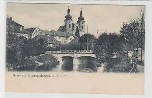 42412 Ak Gruß aus Donaueschingen um 1900