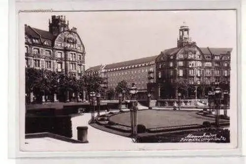 49715 Ak Mannheim Friedrichsplatz 1942