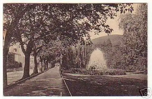 02825 Ak Baden Baden Lichtenthaler Allee 1920