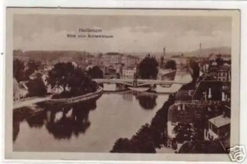 07615 Ak Heilbronn Blick vom Bollwerkturm um 1930