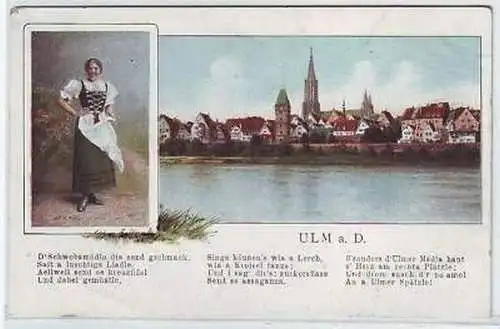 45021 Mehrbild Ak Ulm an der Donau mit Reim um 1910