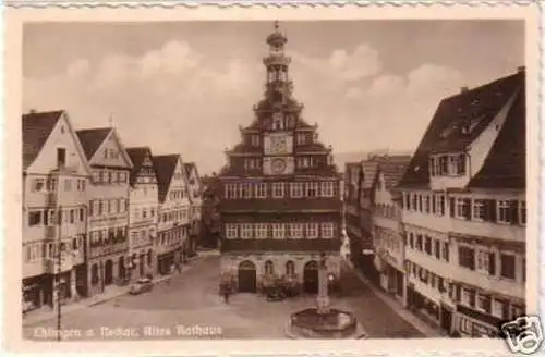 20495 Ak Eßlingen am Neckar altes Rathaus um 1940