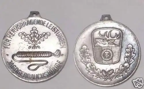 DDR Medaille für hervor. Leistungen Jagdgebrauchshunde