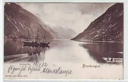 24766 Ak Hardanger Norwegen Sörfjorden 1902