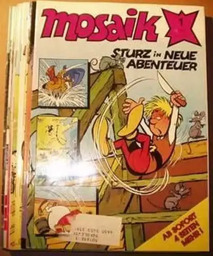 Mosaik Abrafaxe Jahrgang 1991 komplett