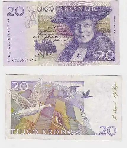 Banknote 20 Kronen Schweden 2006 Pick 63 (141869)