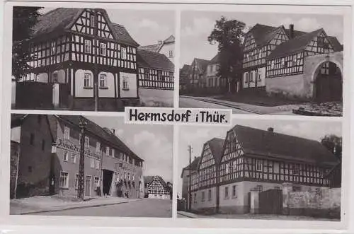 35344 Ak Hermsdorf in Thüringen Riebeck Brauerei Niederlage 1942