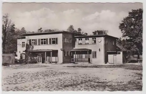 86765 Ak Jena Gemeinschaftshaus des VEB Jenaer Glaswerk Schott & Gen. 1962