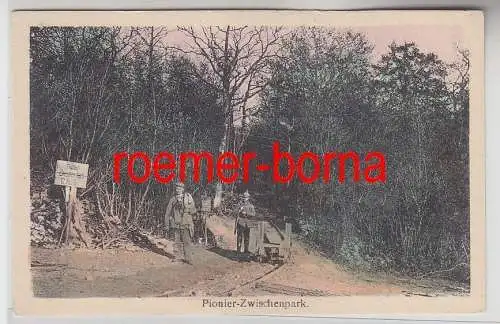 77991 Ak Pionier Zwischenpark 12.Infanterie Division um 1915