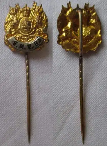 Anstecknadel Sächsischer Militärvereins Bund S.M.V.B. um 1920 (152610)