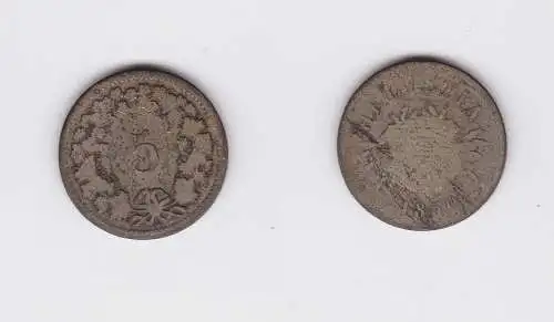 5 Rappen Kupfer Nickel Münze Schweiz 1850 (119513)