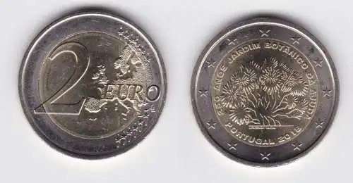 2 Euro Gedenkmünze Portugal 2018 Botanischer Garten Stgl. (142960)