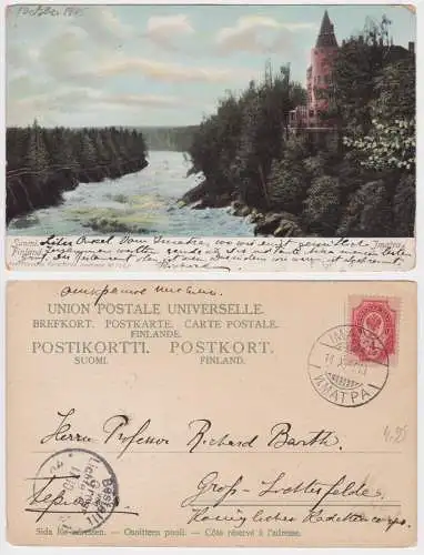 902698 Ak Imatra Suomi Finnland 1906