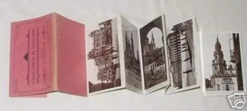 12099 Mappe mit 10 Ak Santiago de Compostella um 1930