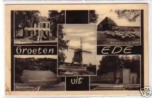 30690 Mehrbild Ak Groeten uit Ede um 1940