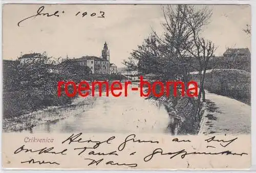 82976 Ak Crikvenica Cirknenz Cirquenizza Kroatien 1903