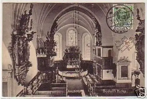 33400 Ak Aalborg Budolfi Kirke Dänemark 1908