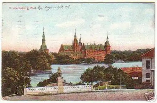 12735 Ak Frederiksborg Slot Dänemark 1909