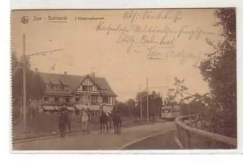 14487 Feldpost Ak Spa Balmoral Hotel Restaurant 1916