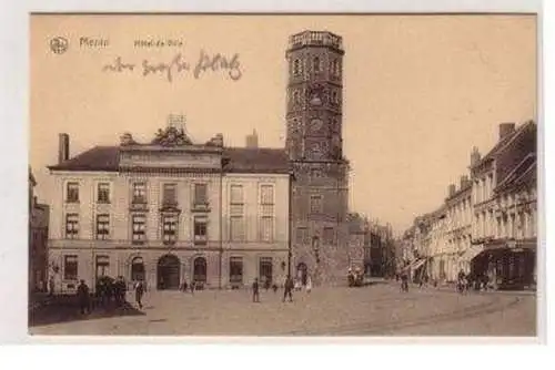 49192 Ak Menin Hotel de Ville um 1915