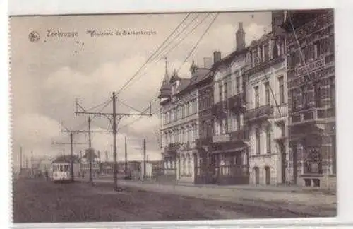 17803 Ak Zeebrugge Boulevard de Blankenberghe um 1910