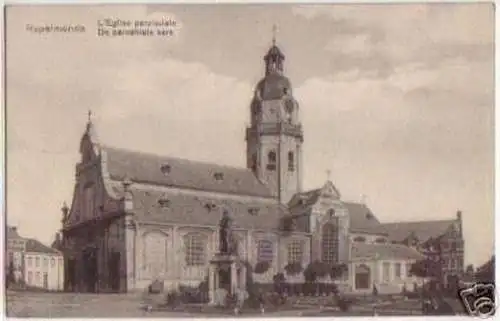 10250 Feldpost Ak Rupelmonde Belgien Kirche 1915