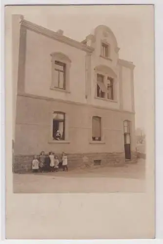 85376 Foto Ak Metz in Lothringen Wohnhaus 1913