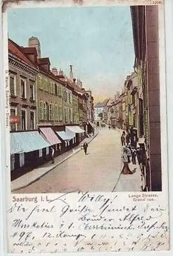 45328 Ak Saarburg in Lothringen Langestraße 1903