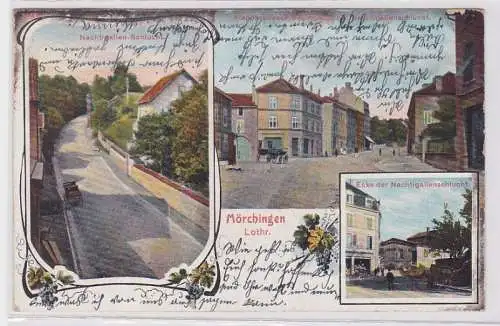 82071 Mehrbild Ak Mörchingen Lothringen Klappenstrasse usw. 1905