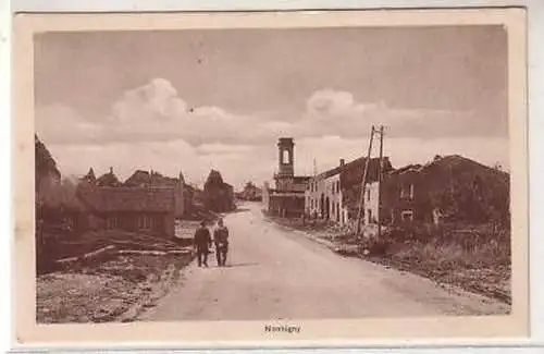 45295 Ak Nonhigny Lothringen im 1. Weltkrieg 1916