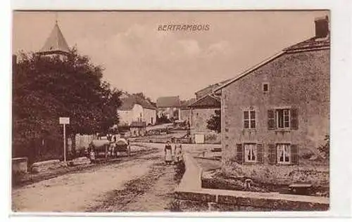 45676 Ak Bertrambois Lothringen Dorfansicht um 1915