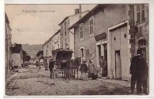 45628 Feldpost Ak Vigneulles Hauptstrasse 1915