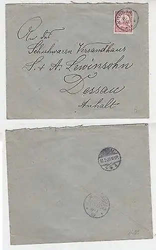 63476 Brief Deutsch Ostafrika von Kilossa über Morogoro nach Dessau 1909