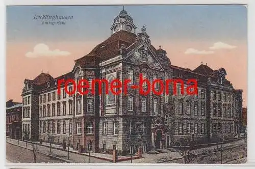 73546 Ak Recklinghausen Amtsgericht um 1920