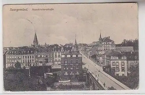 66397 Feldpost Ak Saargemünd Neunkircherstrasse 1916