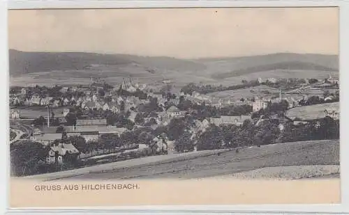 65927 Ak Gruß aus Hilchenbach Totalansicht um 1910