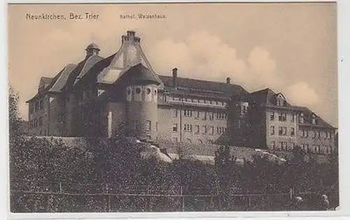 65974 Ak Neunkirchen Bezirk Trier katholisches Waisenhaus um 1925