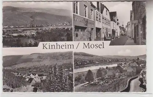 66032 Mehrbild Ak Kinheim Mosel Gasthaus Metzgerei Pohl 1966