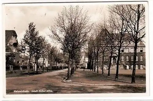 65702 Foto Ak Holzwickede Straßenansicht 1937