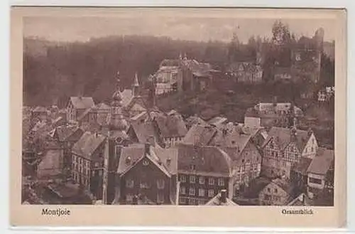 58213 Ak Montjoie Monschau Gesamtblick 1928