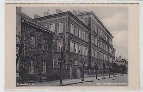 57999 Ak Neuwied am Rhein Haus der Berufsgestaltung 1943