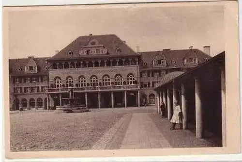 55762 Ak Essen die Margaretenhöhe Gasthaus von den Markthallen gesehen um 1930