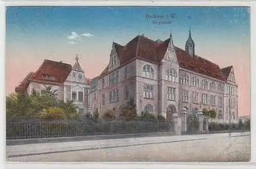 53621 Ak Bochum i.W. Bergschule 1918