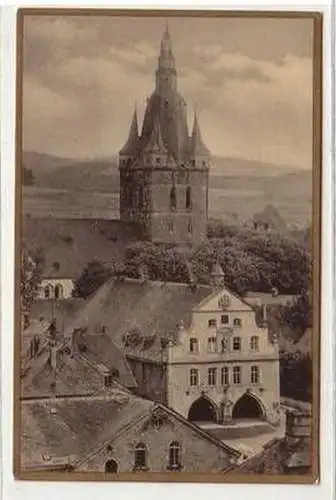 46588 Ak Brilon Probsteikirche und Rathaus um 1930