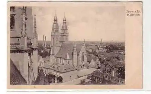 39700 Feldpost-Ak Speyer a. Rh. St. Josefkirche 1917