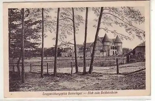 38448 Ak Truppenübungsplatz Sennelager Soldatenheim1918