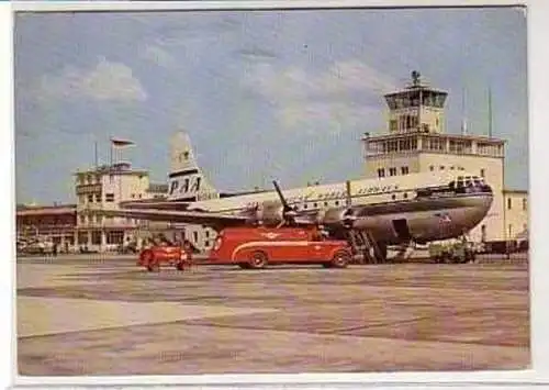 38339 Ak Düsseldorf-Lohausen Flugplatz 1956