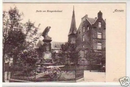 34195 Ak Annen Partie am Kriegerdenkmal um 1910