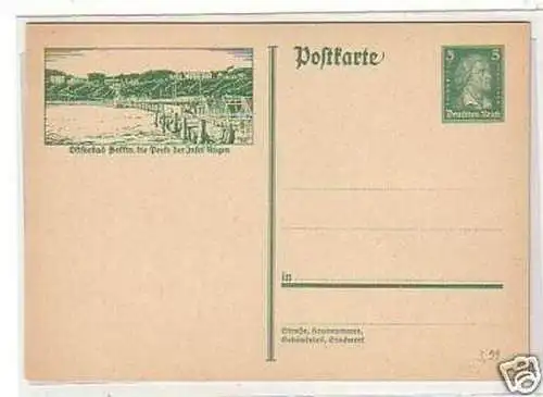 29990 Ganzsachen-Postkarte Bad Oeynhausen um 1930